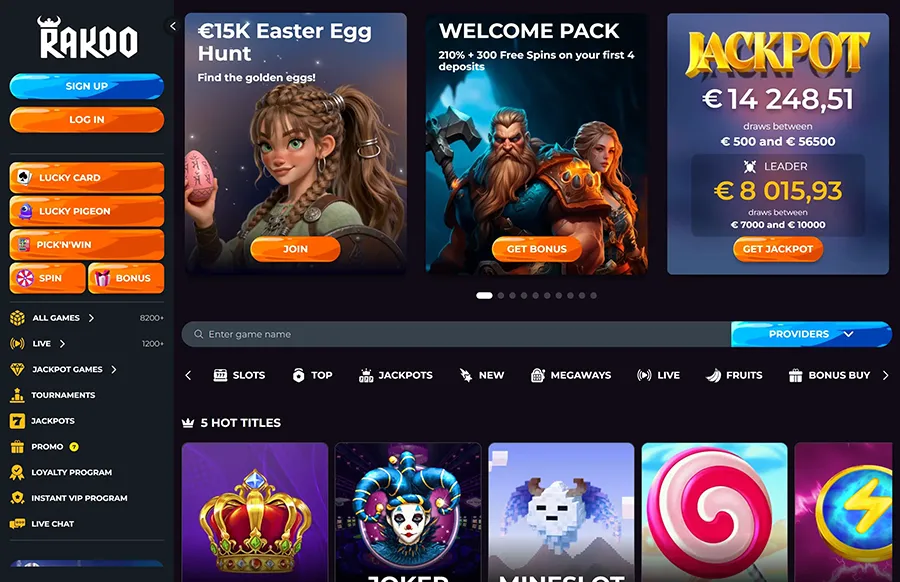 rakoo casino review